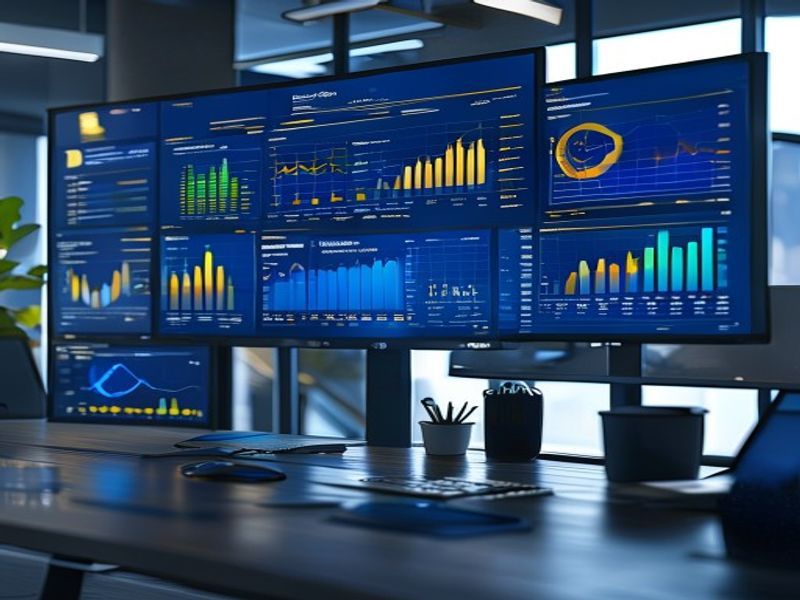 Business analytics and strategy dashboard